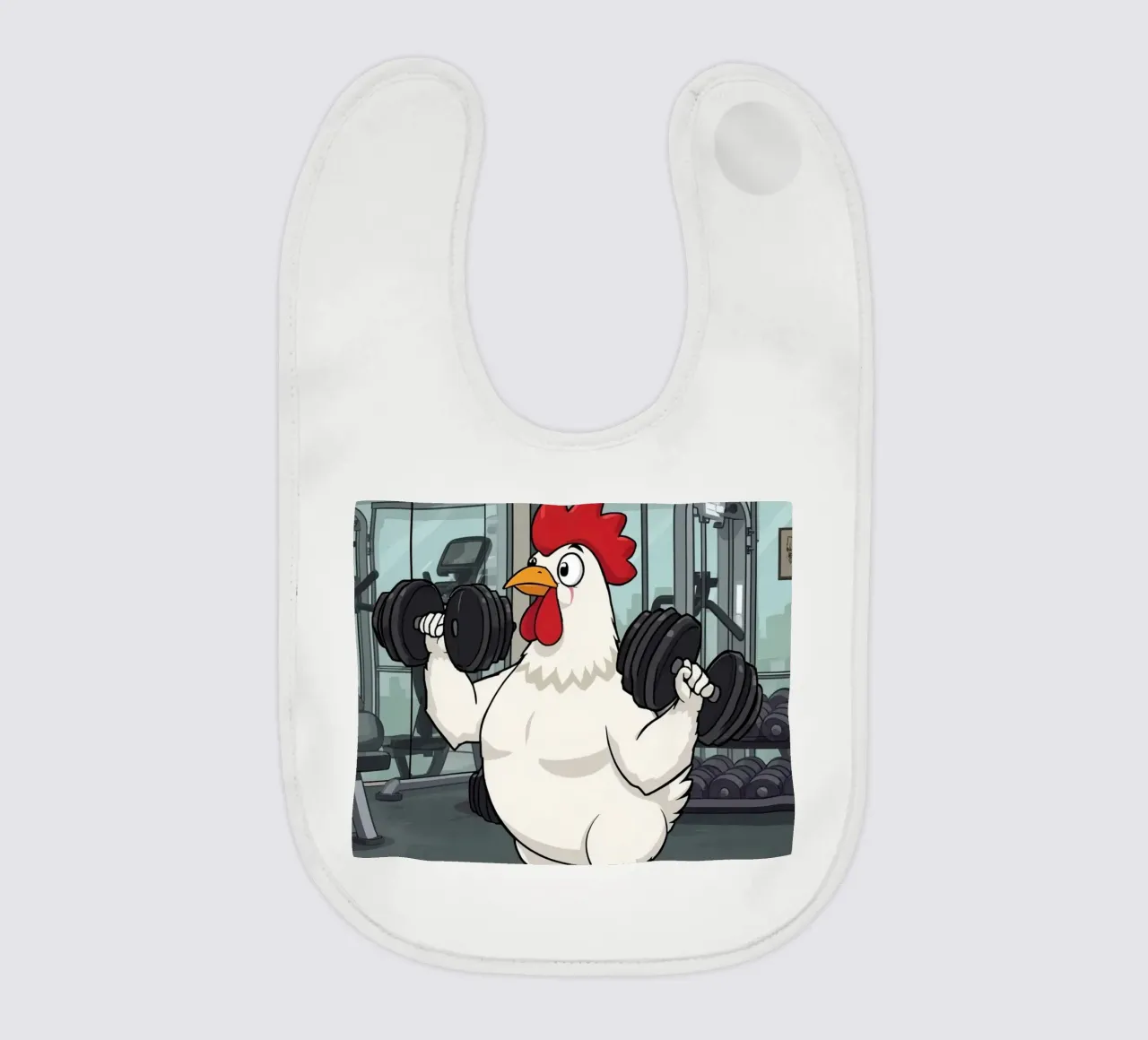 Eggcercise Babylätzchen von DesignDoodle