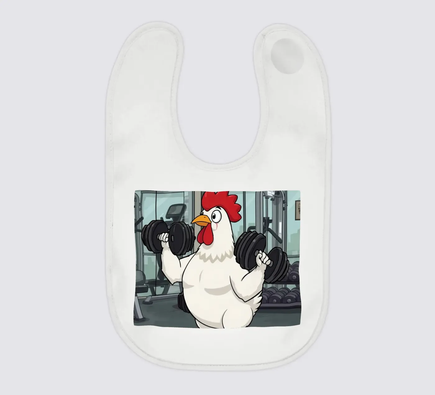 Eggcercise Babylätzchen von DesignDoodle