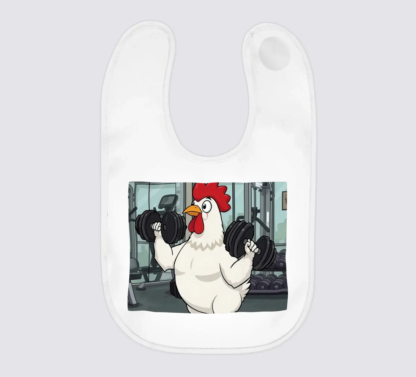 Eggcercise Babylätzchen von DesignDoodle