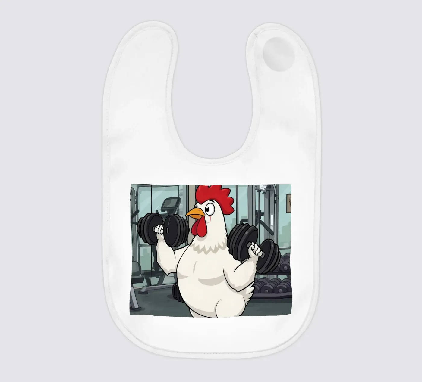 Eggcercise Babylätzchen von DesignDoodle