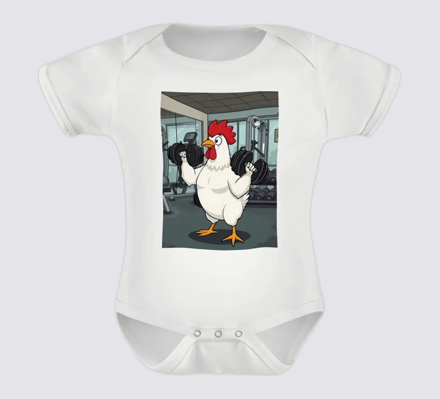 Eggcercise body bébé de DesignDoodle
