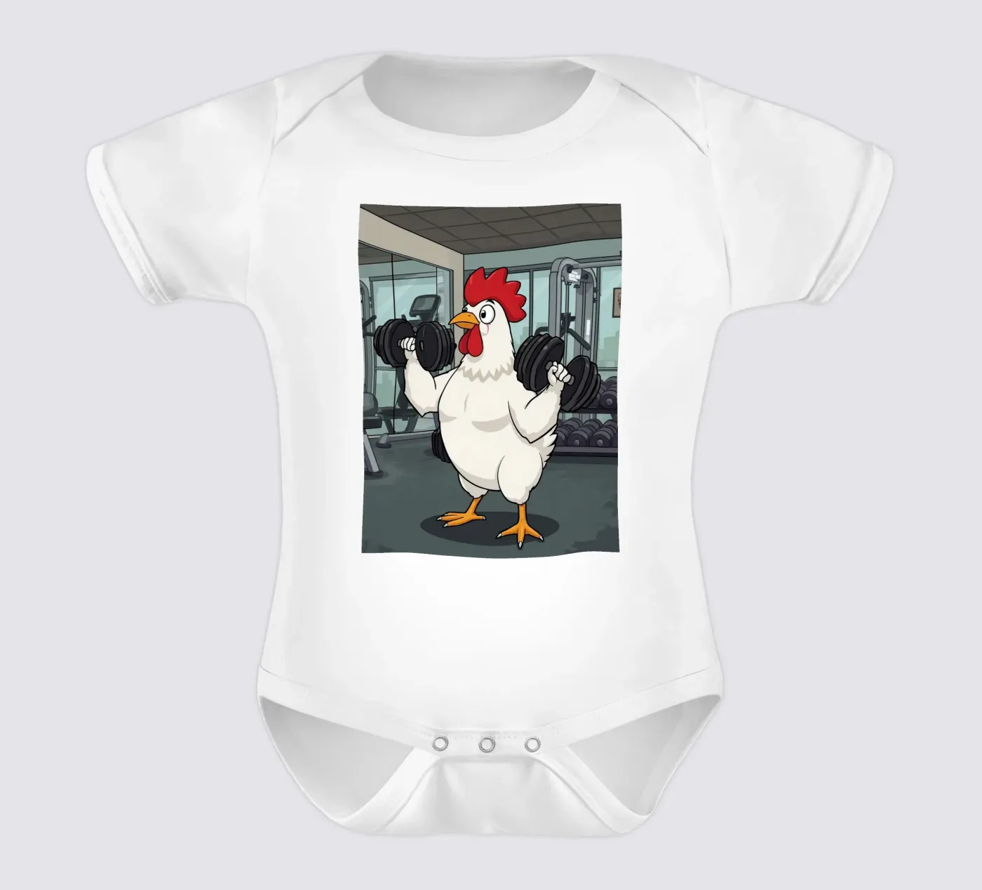 Eggcercise body bébé de DesignDoodle