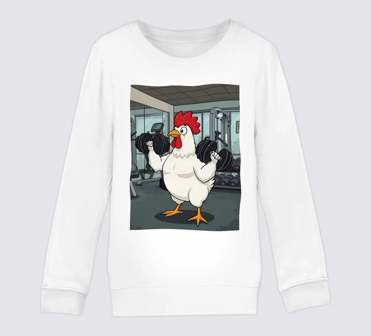 Eggcercise felpa bambino da DesignDoodle