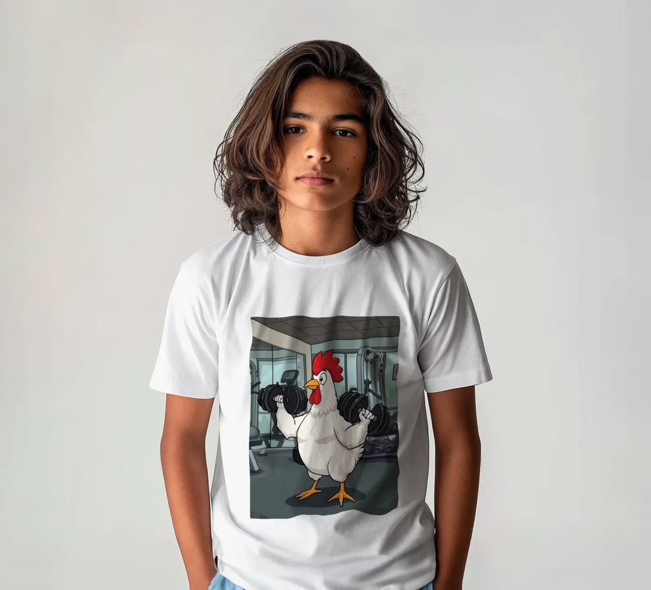 Eggcercise t-shirt bambini da DesignDoodle