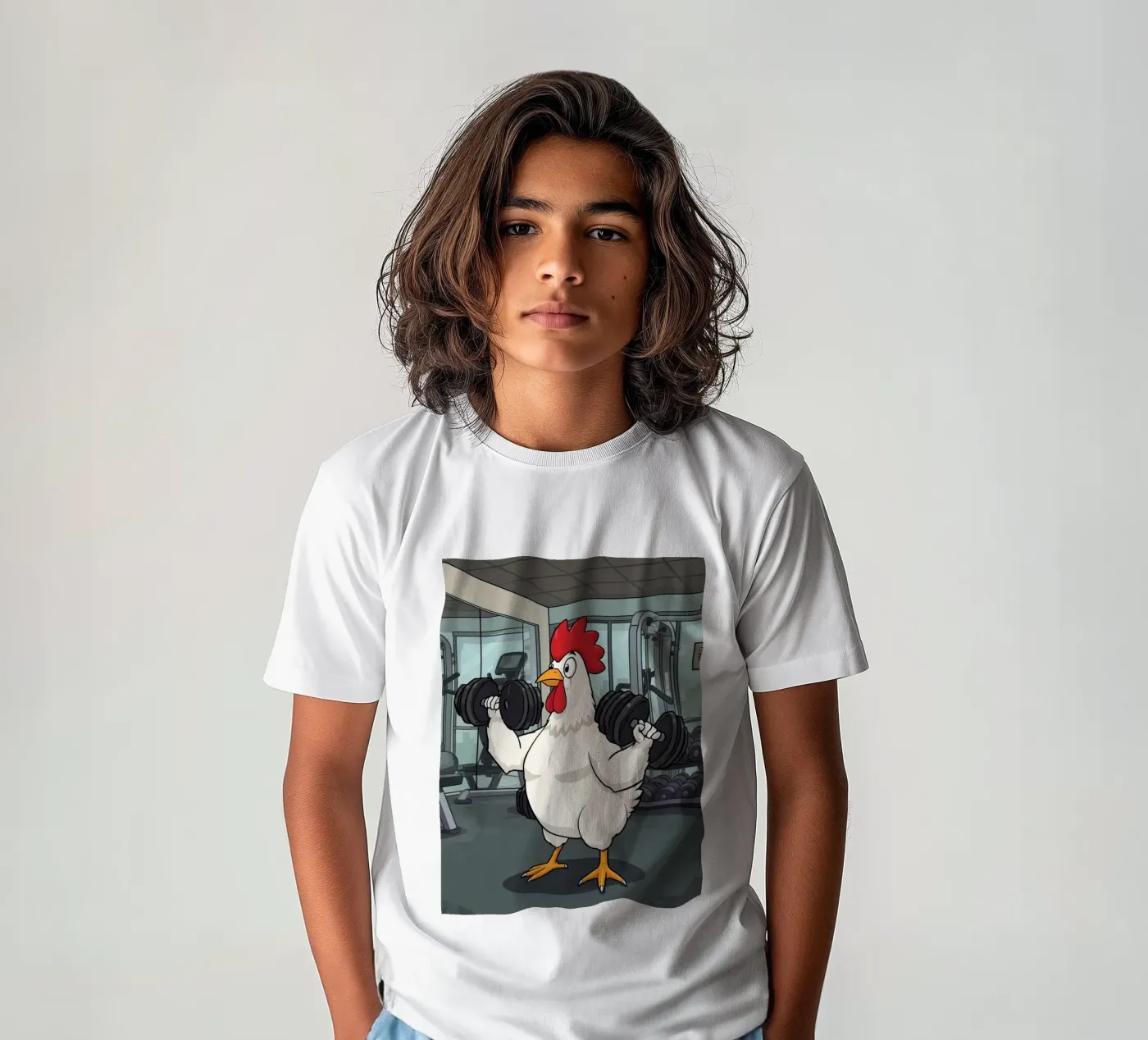 Eggcercise kids t-shirt by DesignDoodle