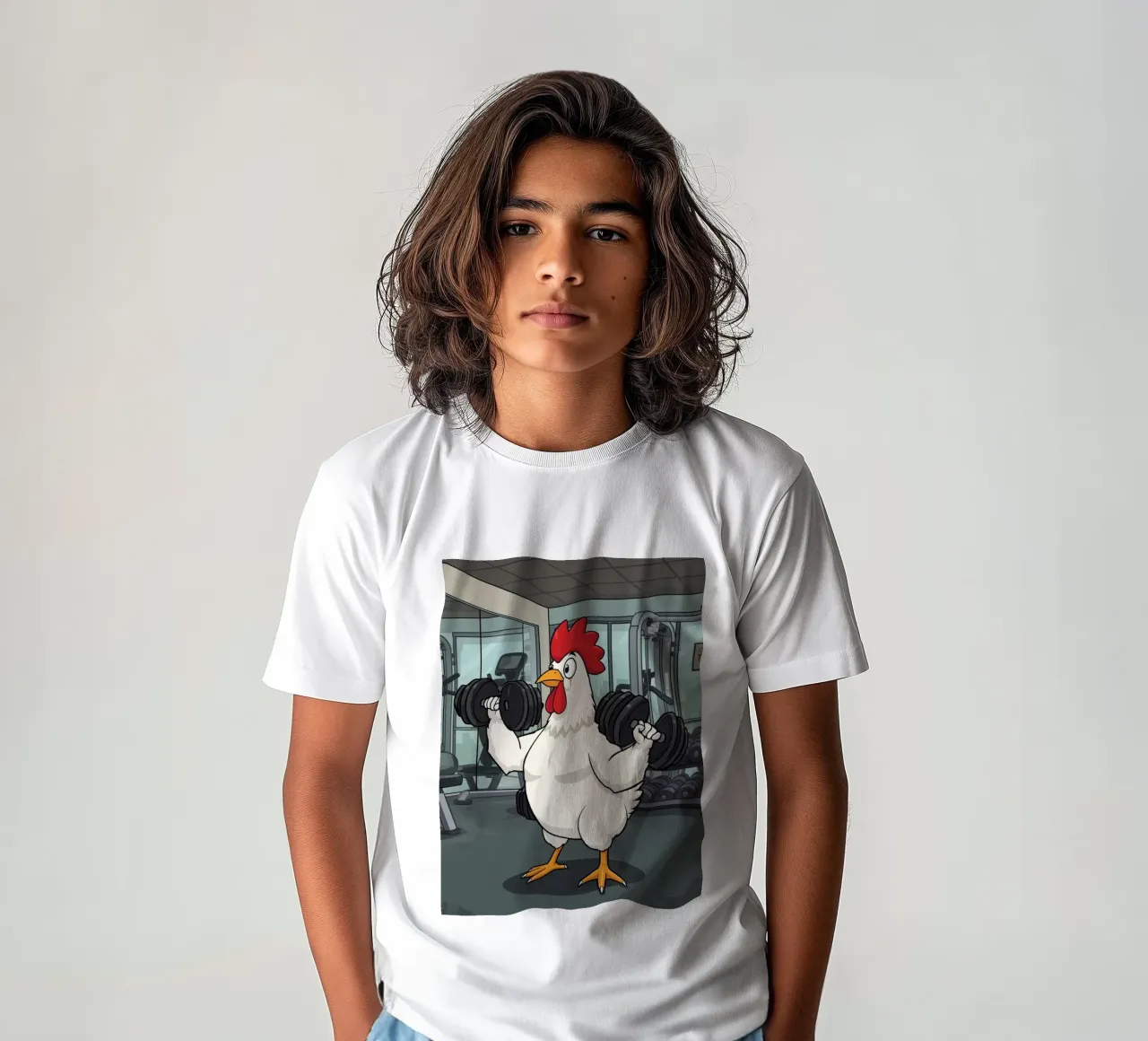 Eggcercise t-shirt bambini da DesignDoodle