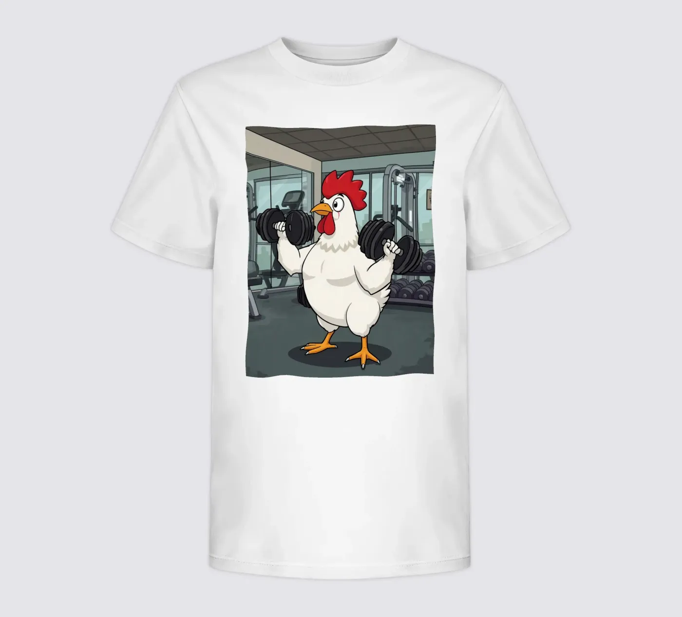 Eggcercise kids t-shirt by DesignDoodle