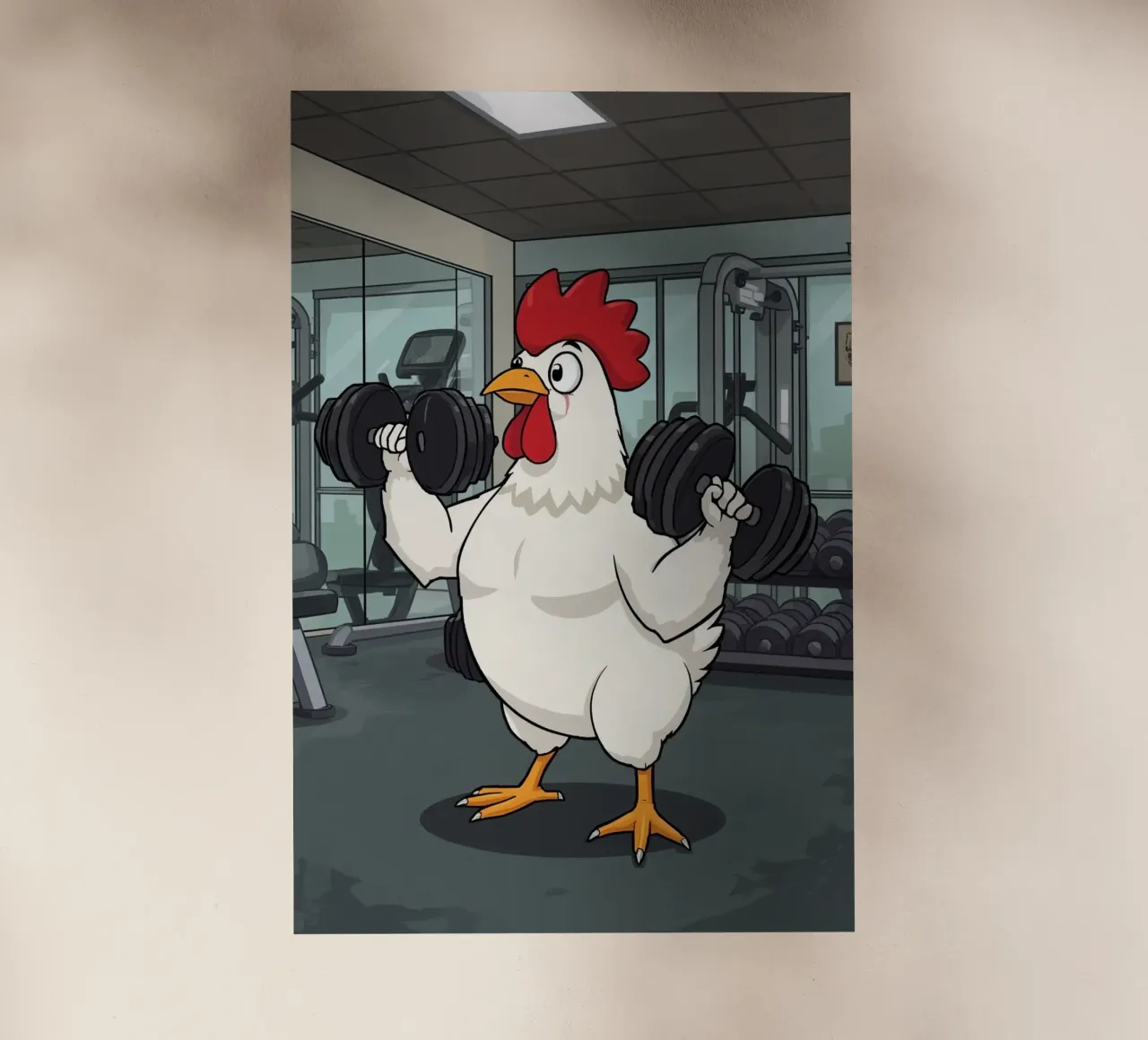 Eggcercise Backlit Folie von DesignDoodle