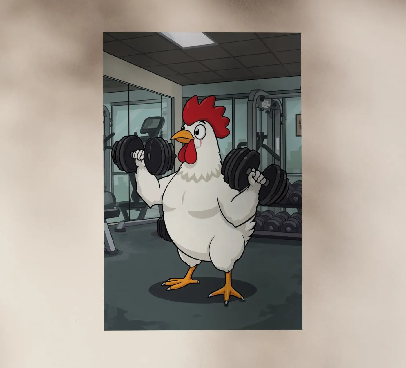 Eiertraining backlit folie van DesignDoodle