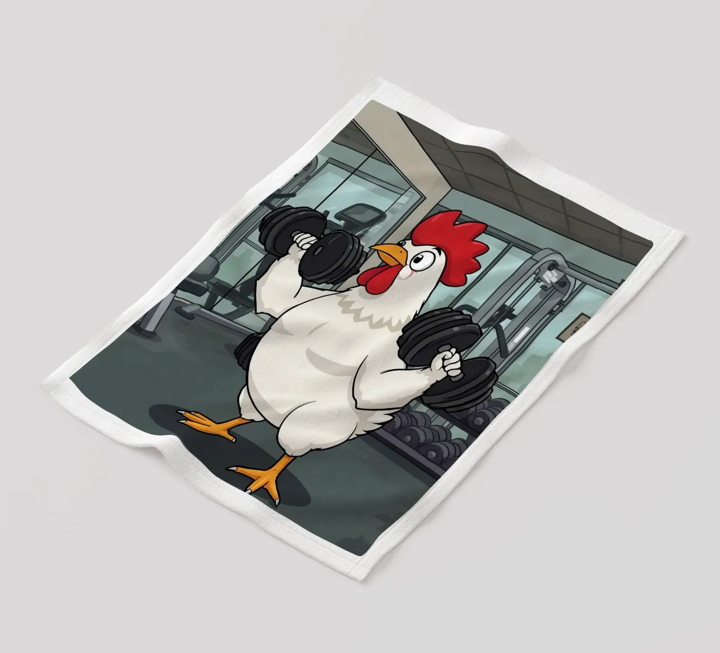 Eggcercise plaid polaire de DesignDoodle