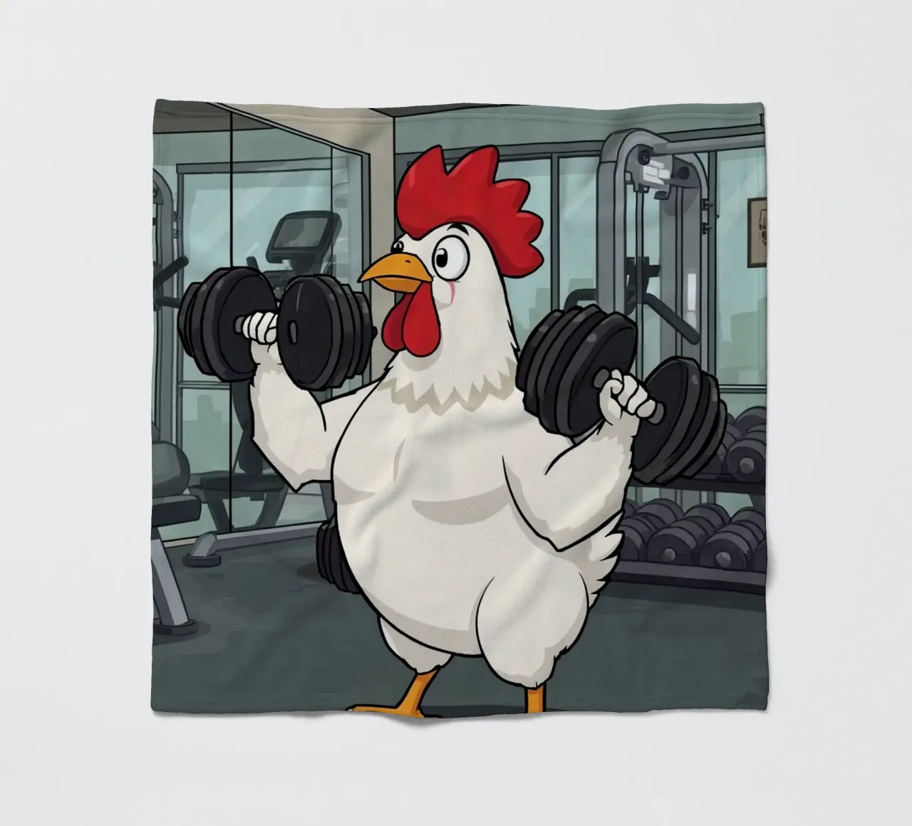 Eggcercise Fleecedecke von DesignDoodle