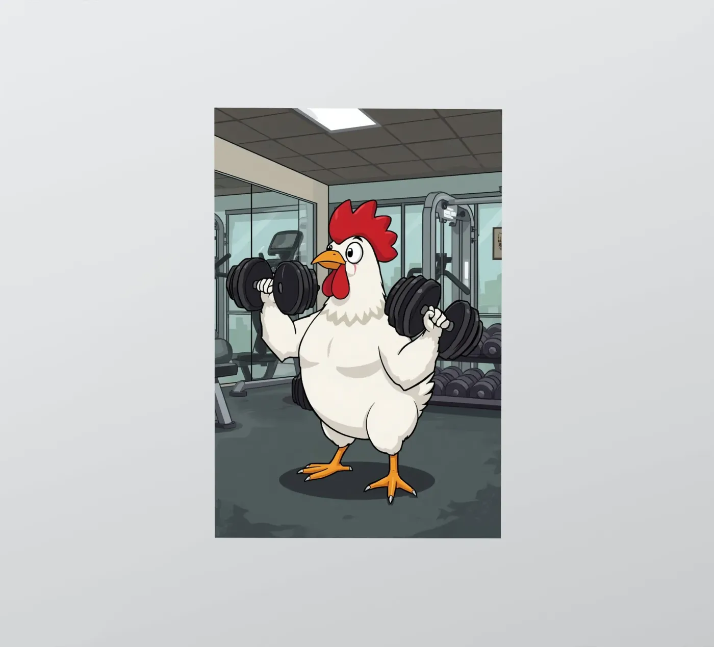 Eggcercise adesivo da DesignDoodle