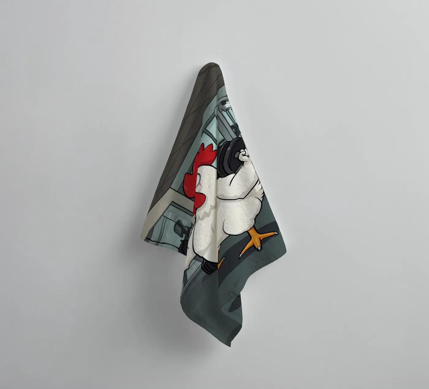 Eggcercise asciugamano da bagno da DesignDoodle