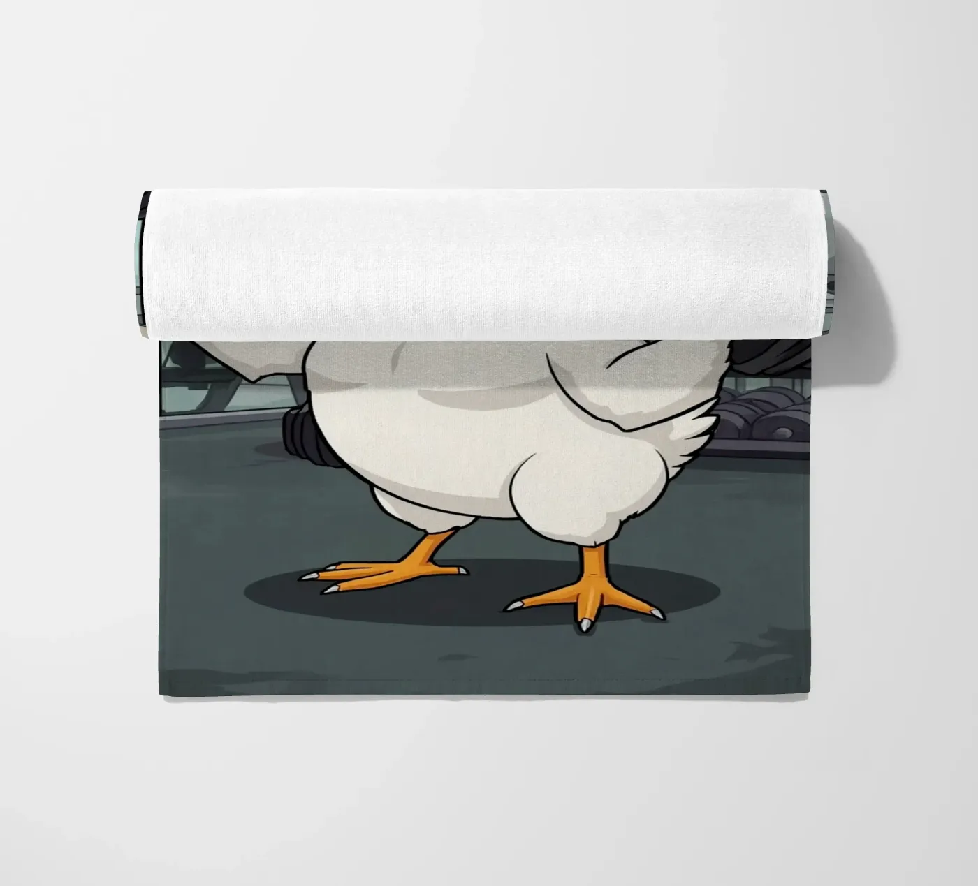 Eggcercise Strandtuch von DesignDoodle