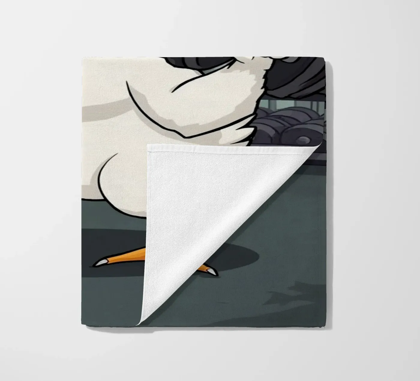Eggcercise Strandtuch von DesignDoodle