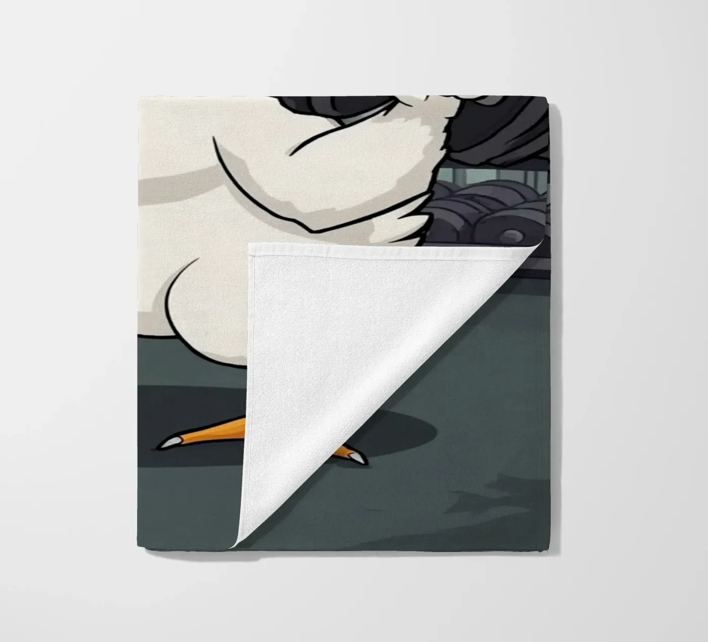 Eggcercise Strandtuch von DesignDoodle