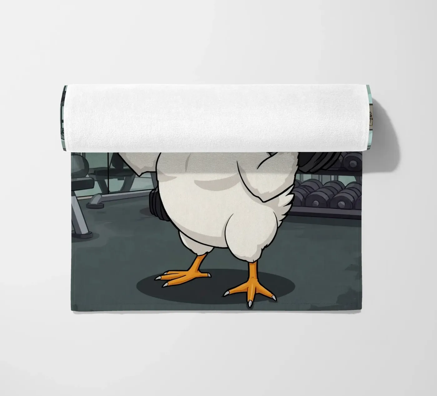 Eggcercise Strandtuch von DesignDoodle