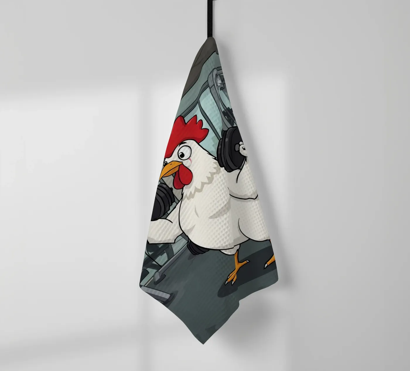 Eggcercise canovaccio da cucina da DesignDoodle