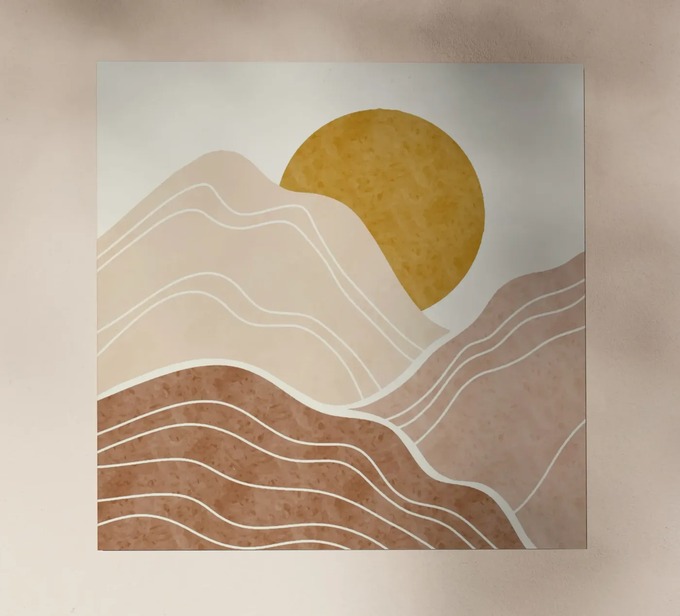 Sunset Backlit Folie von Vivi Nicolin