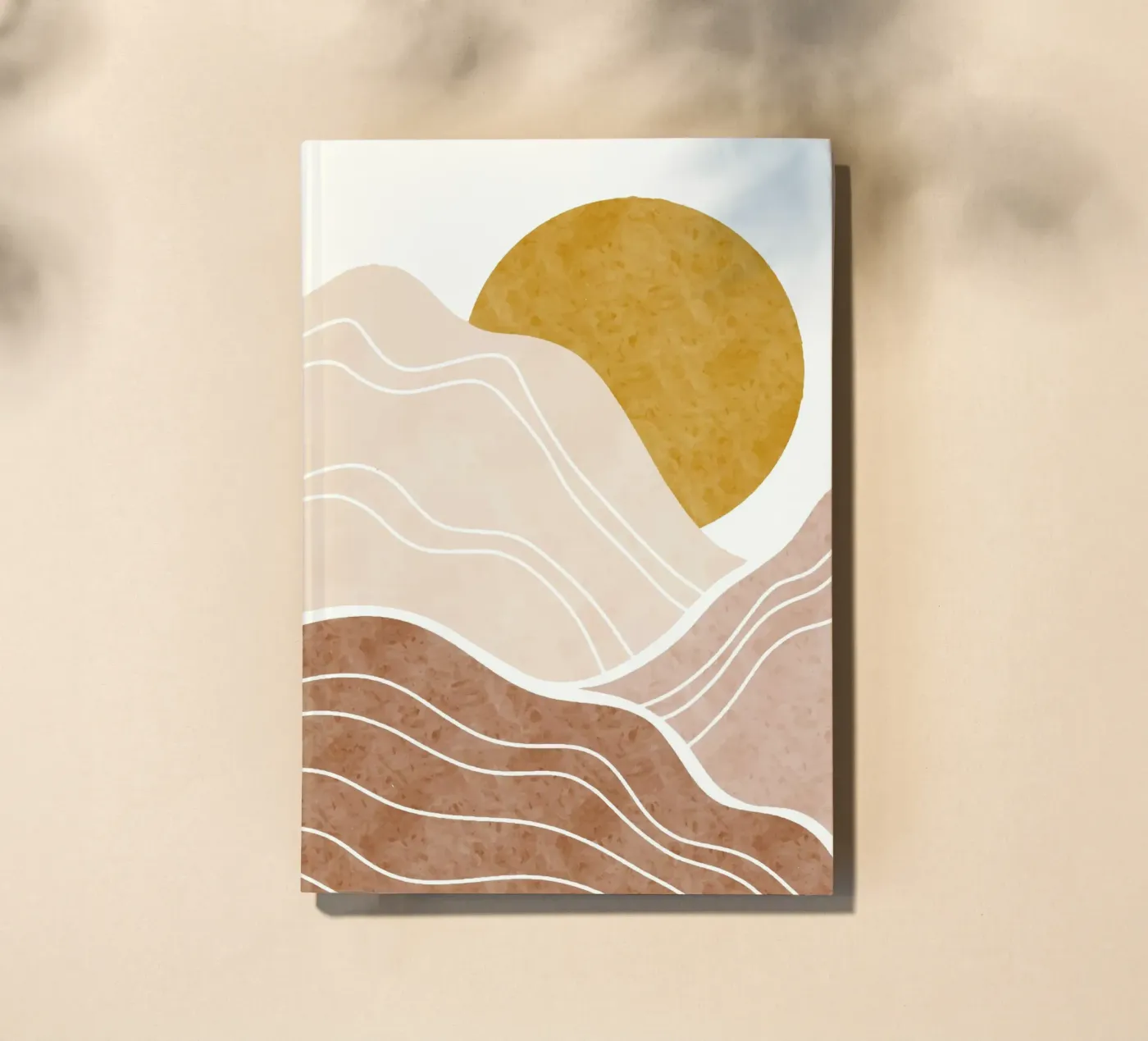 Sunset notebook by Vivi Nicolin