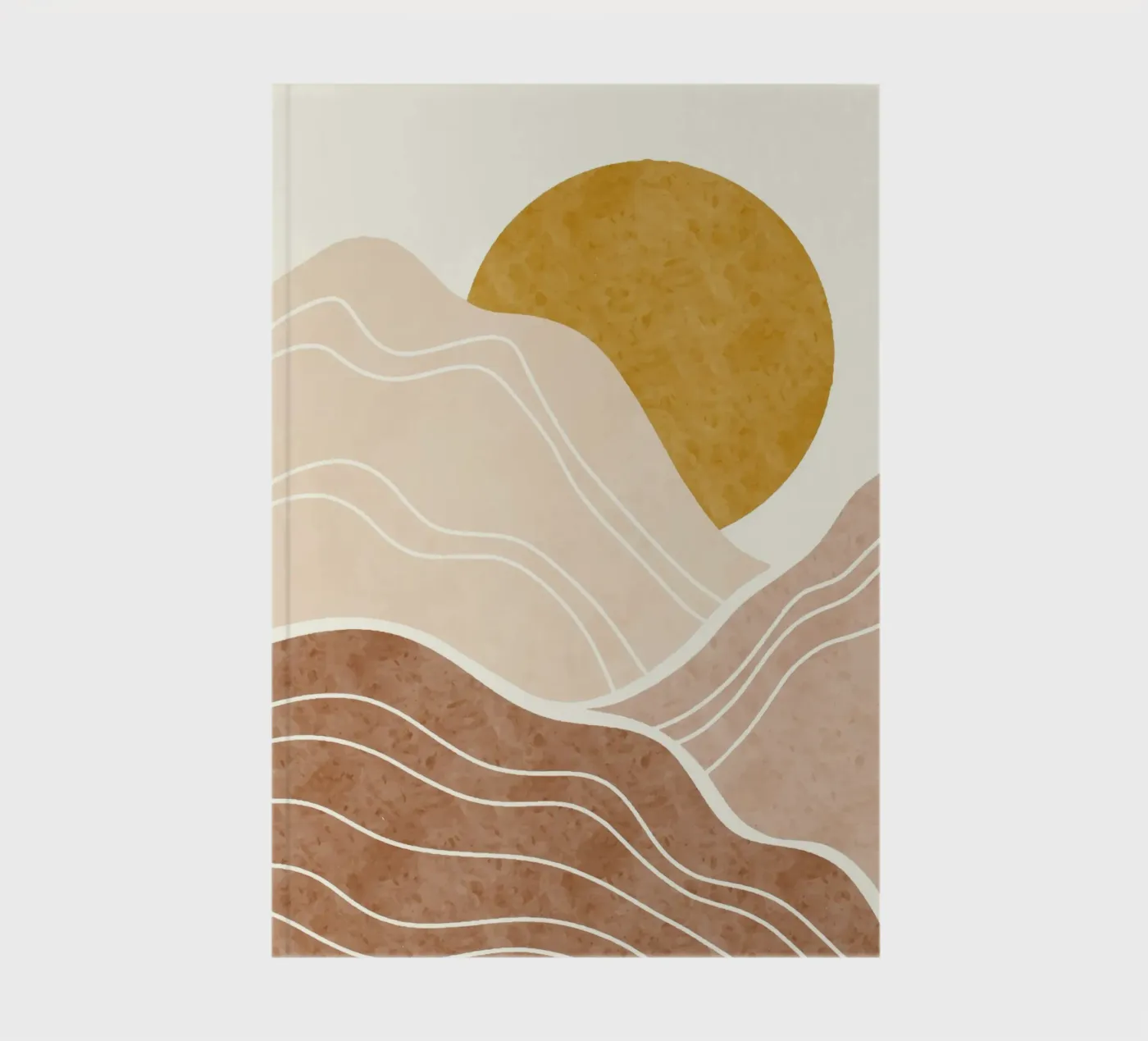 Sunset notebook by Vivi Nicolin