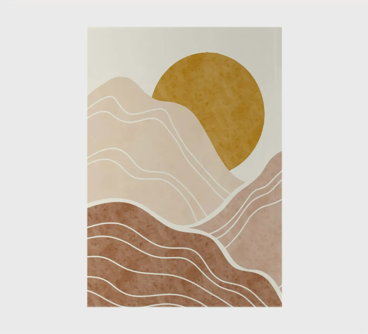 Sunset notebook by Vivi Nicolin