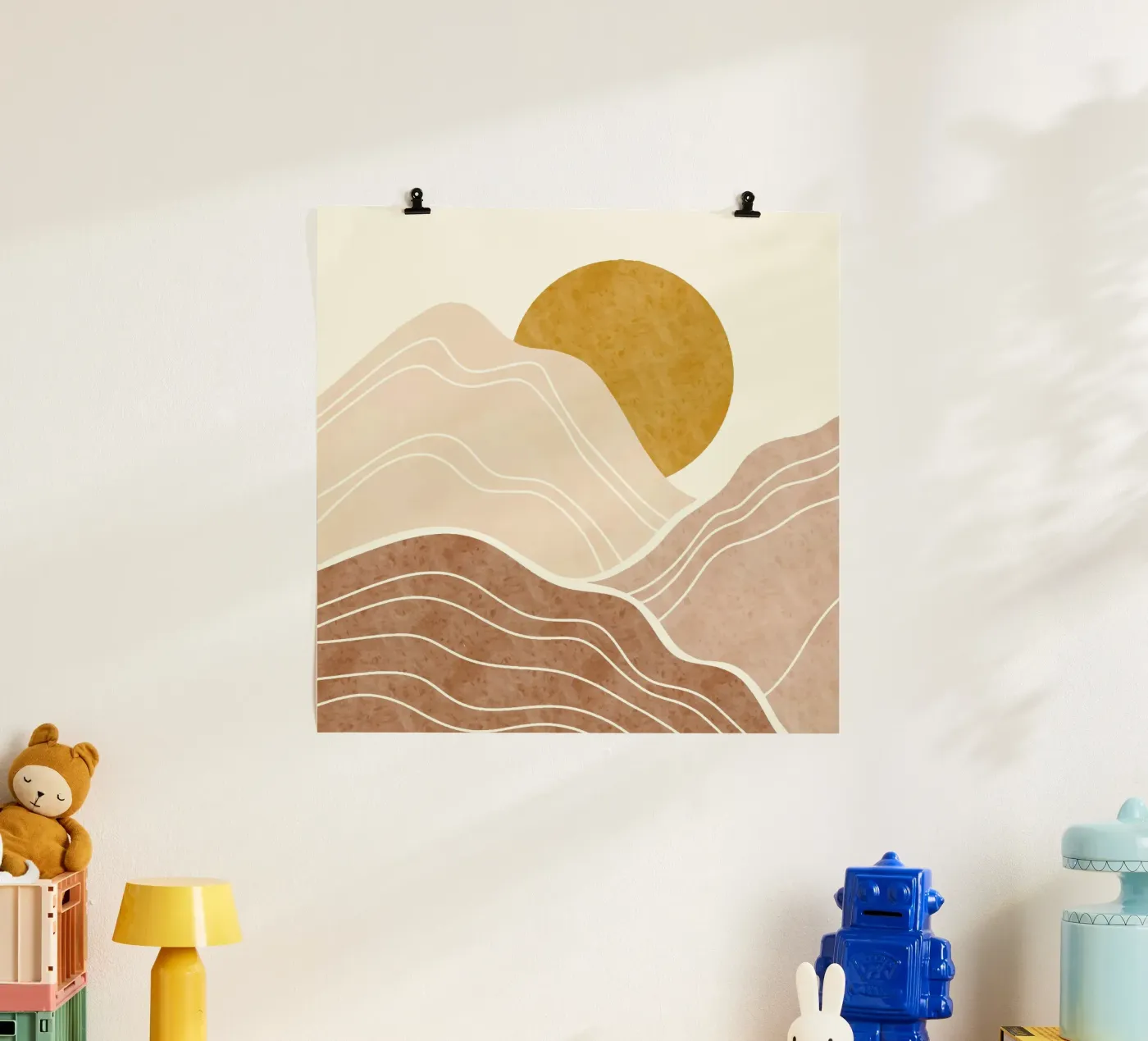 Sunset poster by Vivi Nicolin