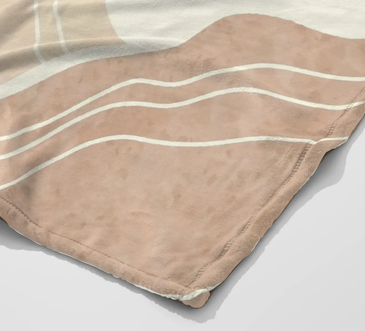 Sunset fleece blanket by Vivi Nicolin