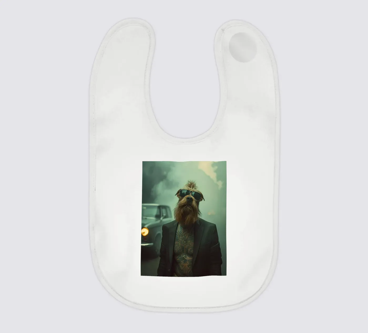 Caleb Babylätzchen von Affiches Chien Originales – Dogland