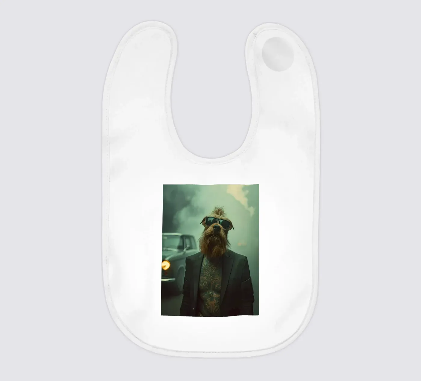 Caleb Babylätzchen von Affiches Chien Originales – Dogland