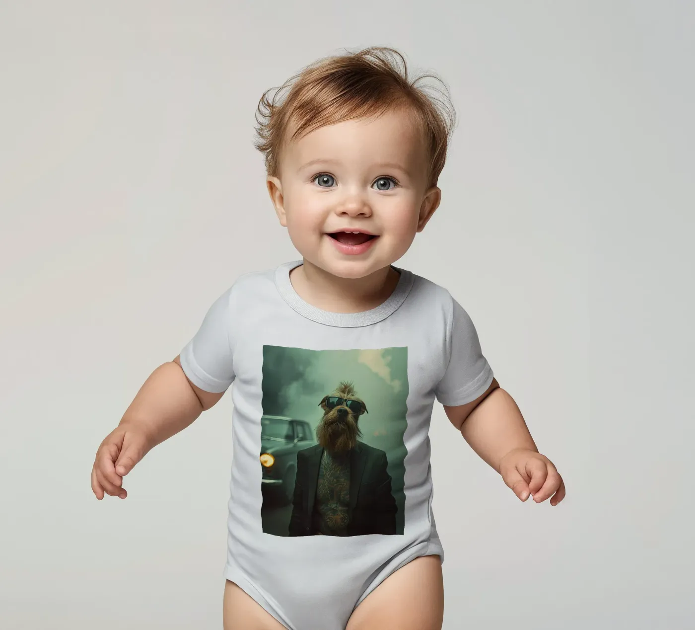 Caleb body bébé de Affiches Chien Originales – Dogland