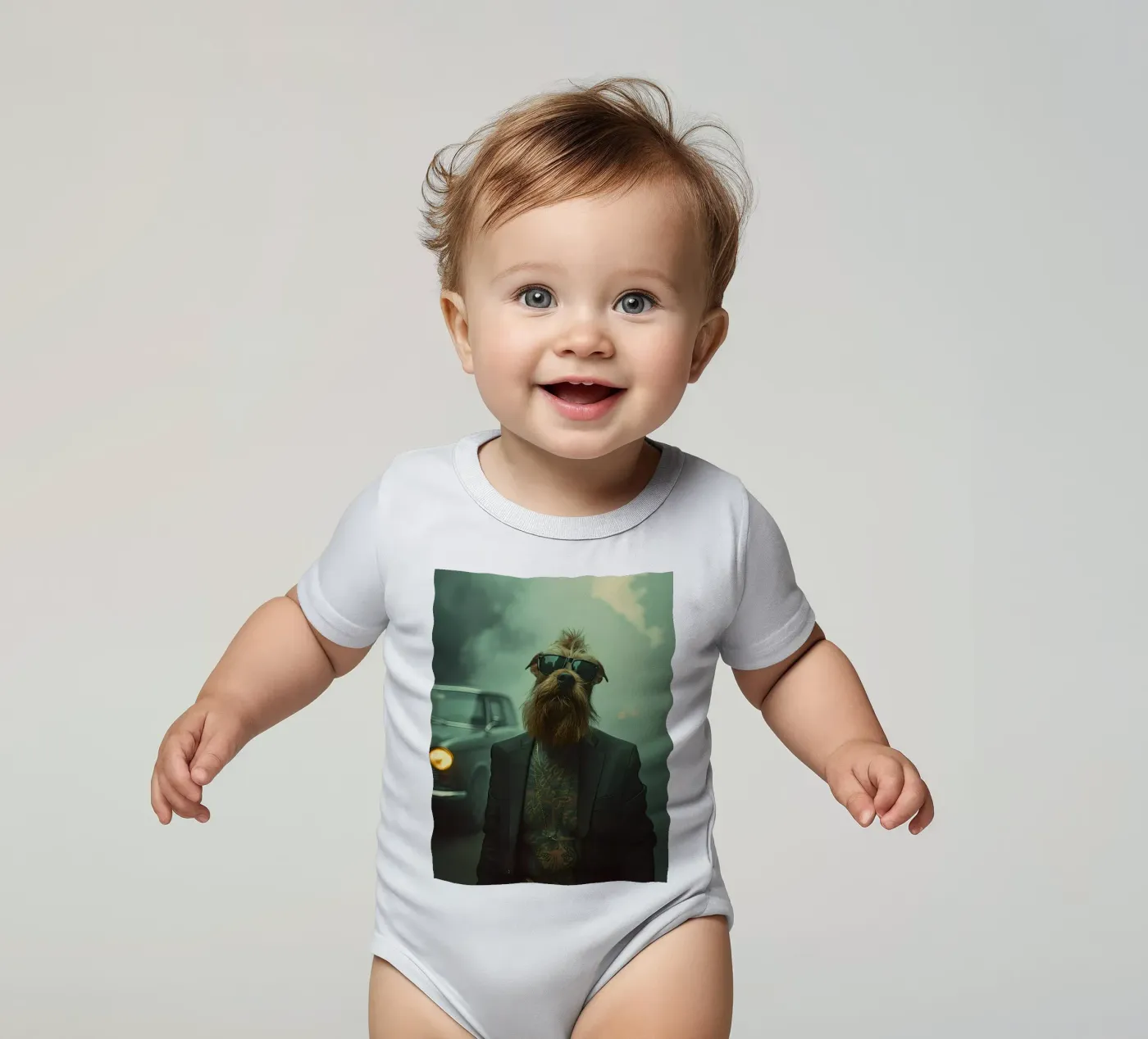 Caleb body bébé de Affiches Chien Originales – Dogland