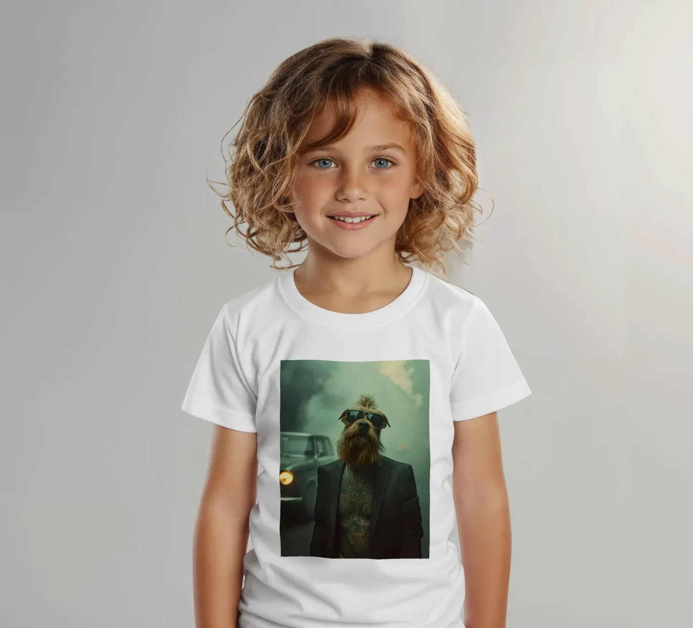 Caleb t-shirt bambini da Affiches Chien Originales – Dogland