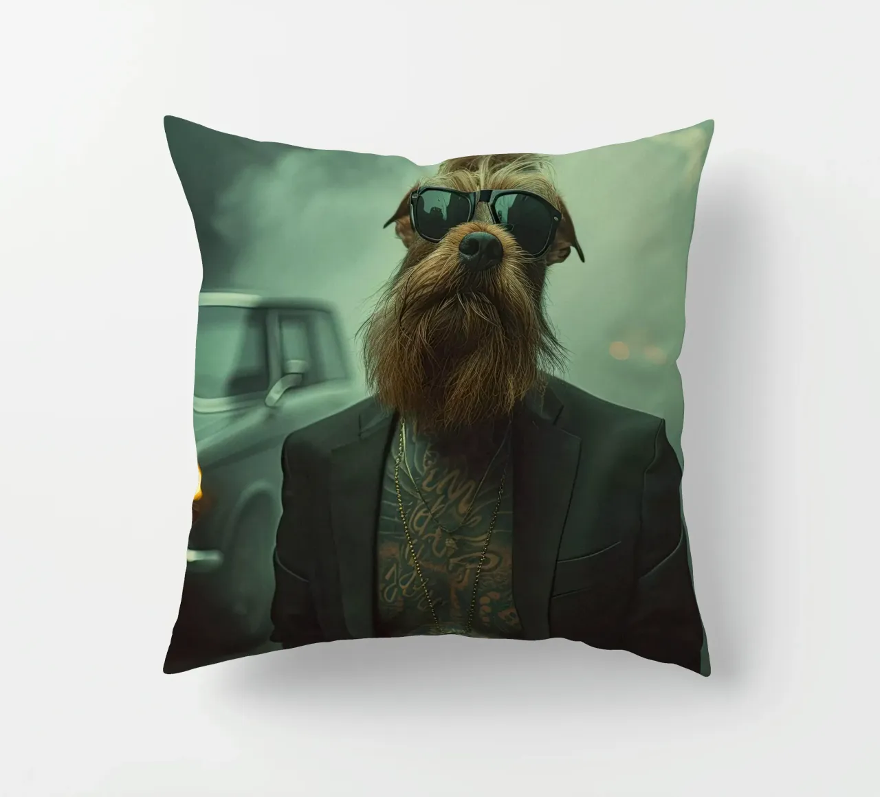 Caleb cuscino da Affiches Chien Originales – Dogland