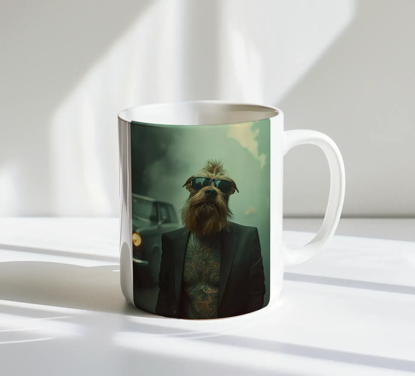 Caleb ceramic mug by Affiches Chien Originales – Dogland