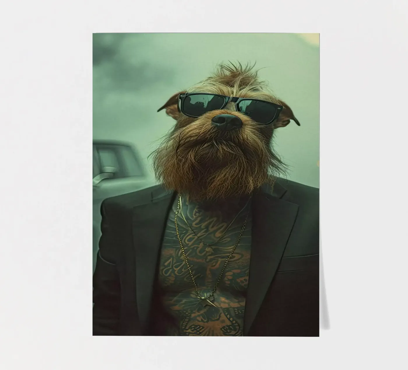 Caleb sticker sheet by Affiches Chien Originales – Dogland