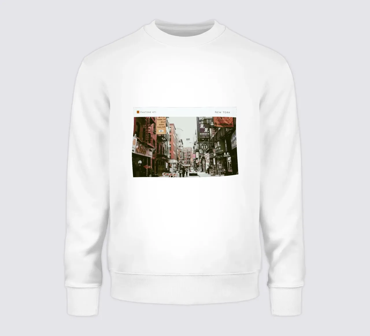 New York Pantone 471 sweatshirt by In Full Color