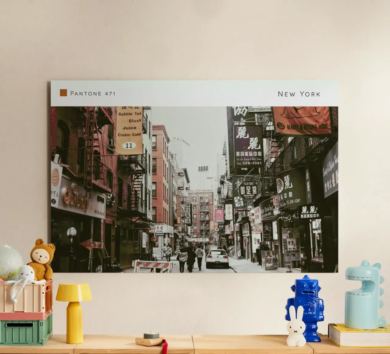 New York Pantone 471 forex plate by In Full Color