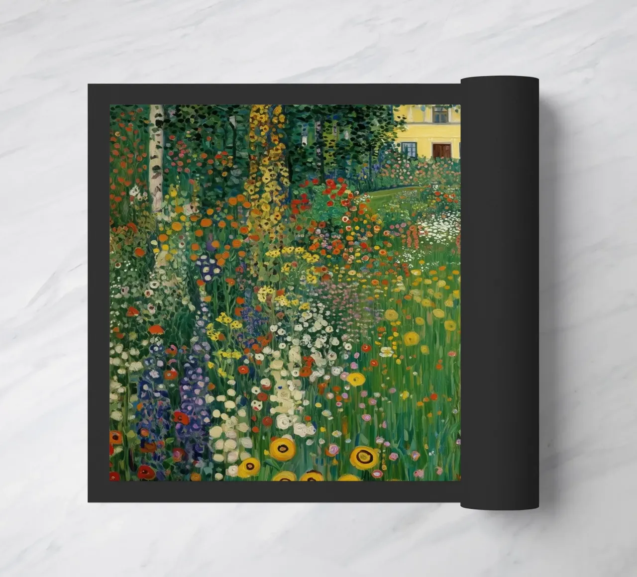 Flower Garden doormat by Art Center