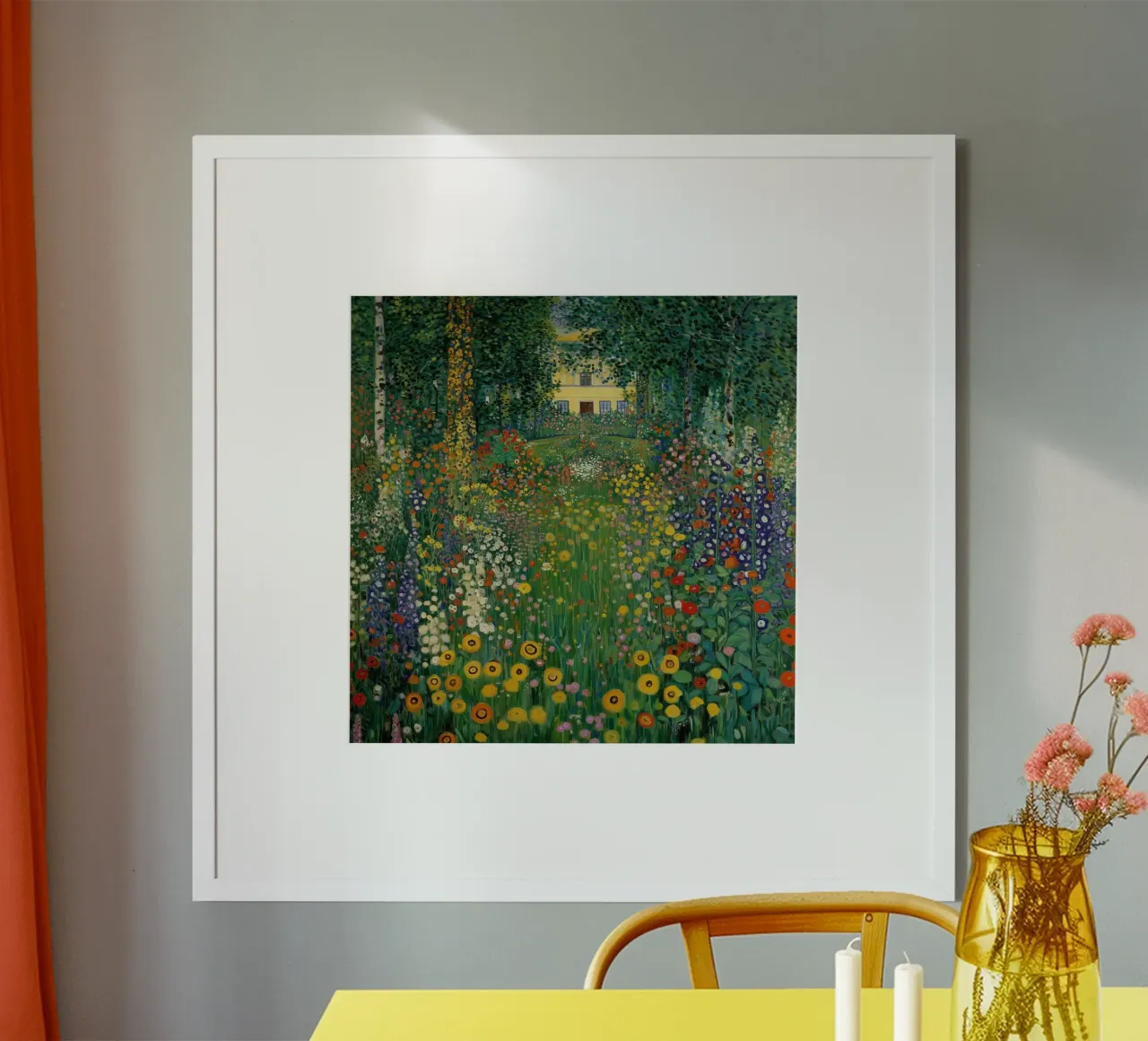 Bloementuin poster van Art Center