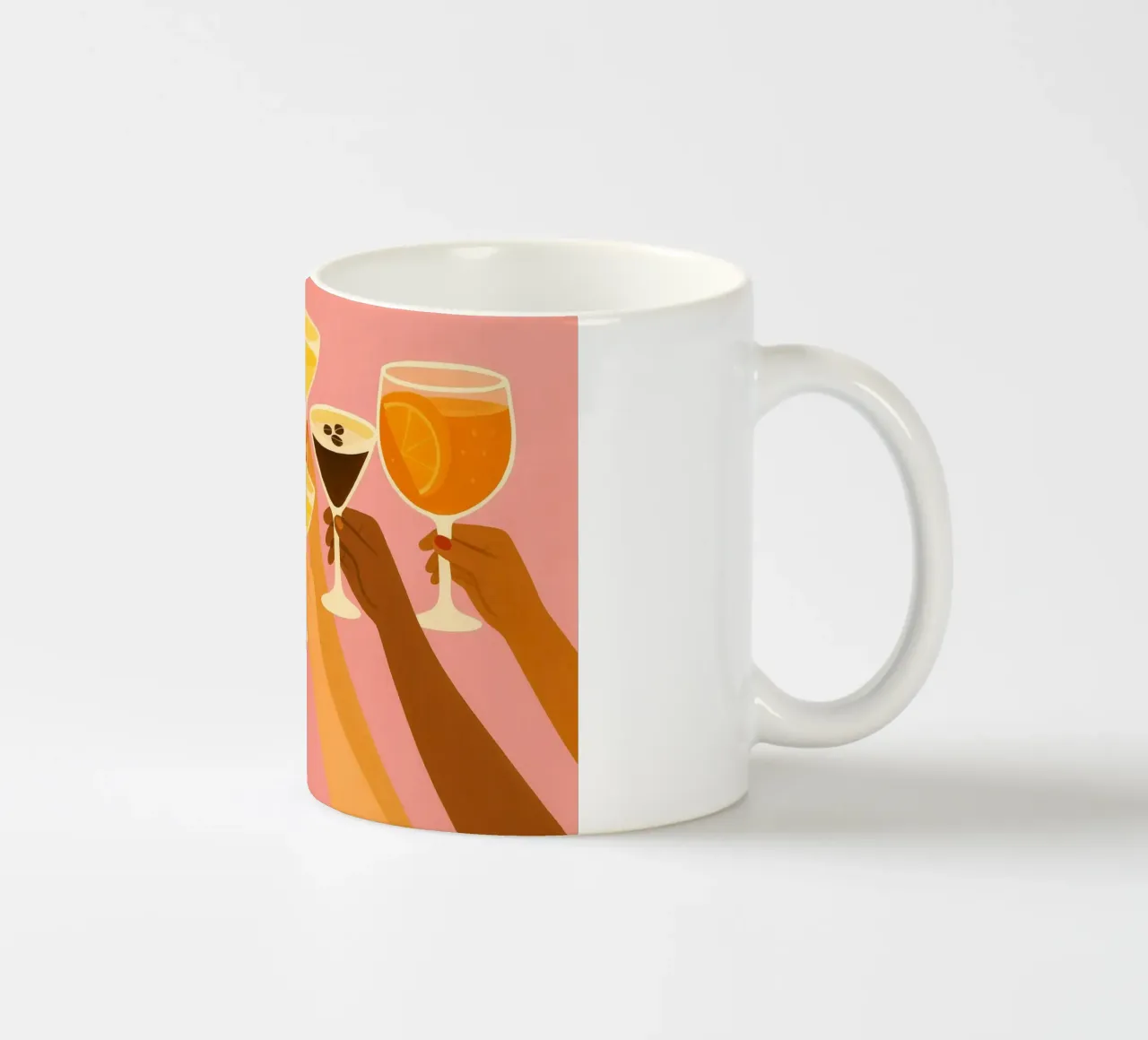 Salute insieme tazza in ceramica da PurePeachStudio