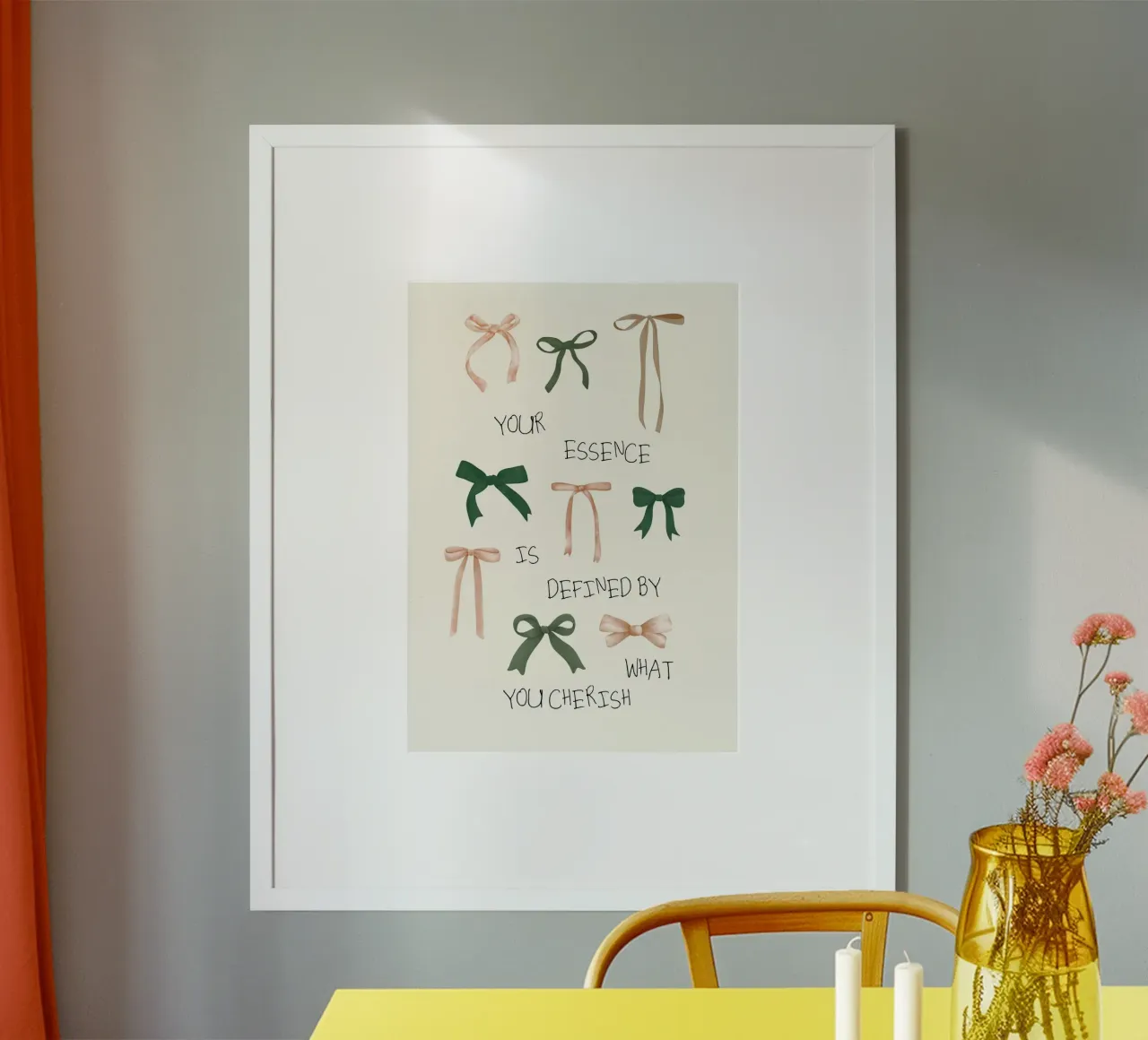 Your Essence Is Defined by What You Cherish Print hahnemühle by vintagepod