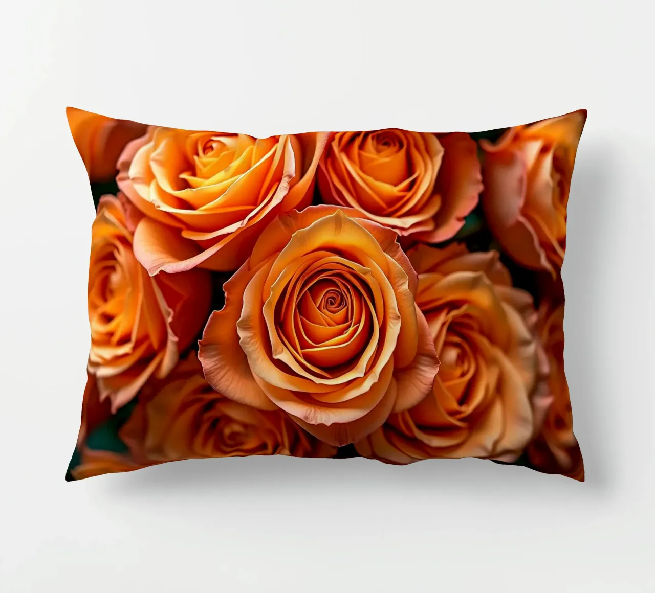 Rose_arancio cuscino da Farb- und Blütenzauber by LK