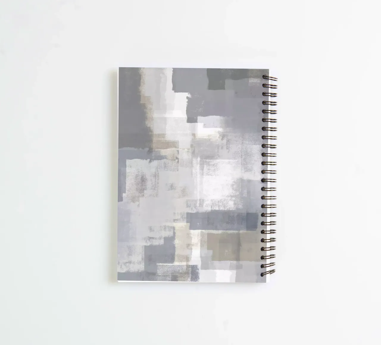Surfaces 6 | Gray on Grey spiral notebook by sabidussi