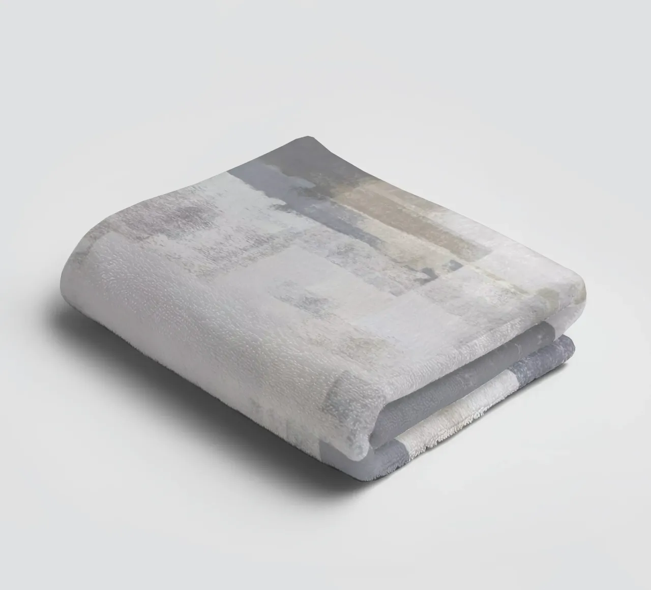 Surfaces 6 | Gray on Grey asciugamano da bagno da sabidussi