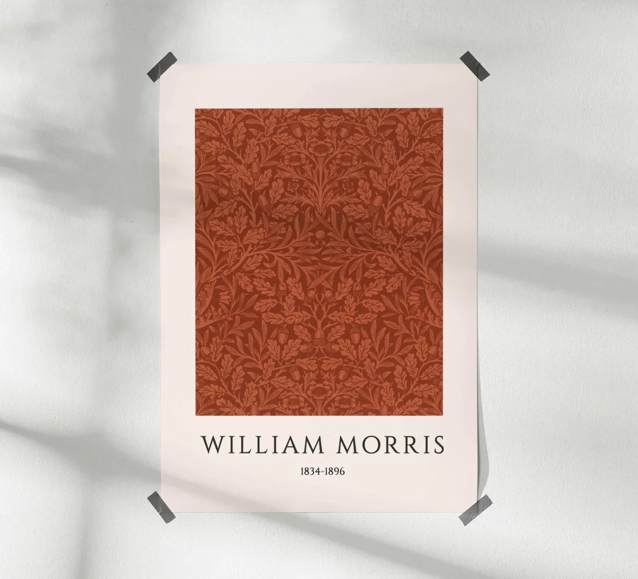 William Morris Eichel Kunst & Handwerk Druck Poster von vintagepod