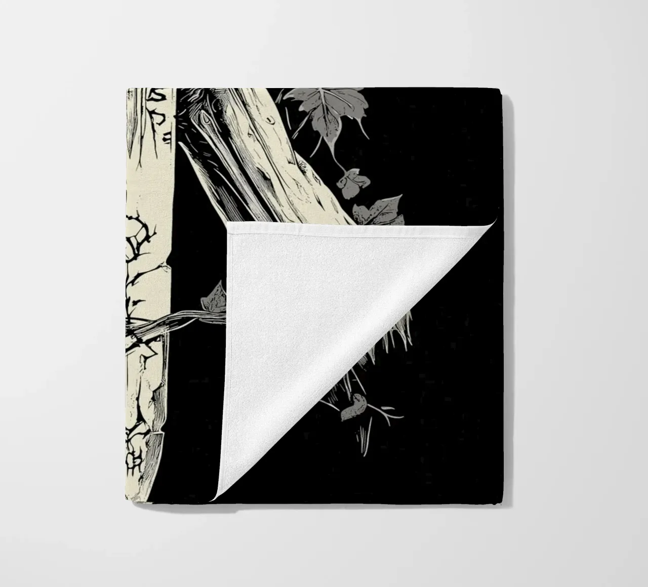 Lo scheletro prende la spada maledetta telo mare da pixelbull - medieval art and more