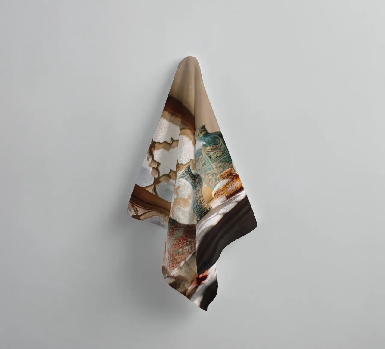 Moroccan Still Life No 8 asciugamano da bagno da treechild