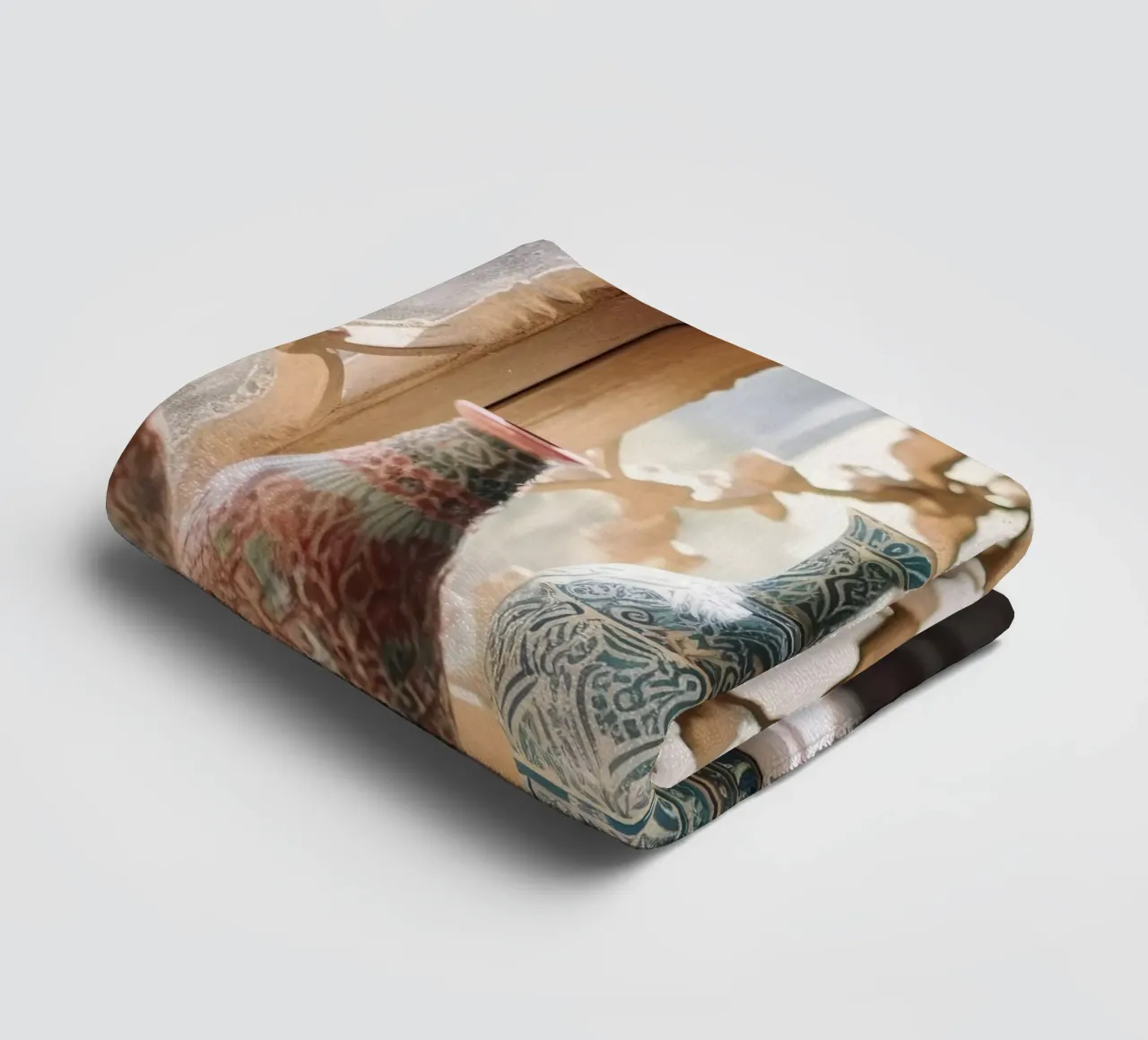 Moroccan Still Life No 8 asciugamano da bagno da treechild