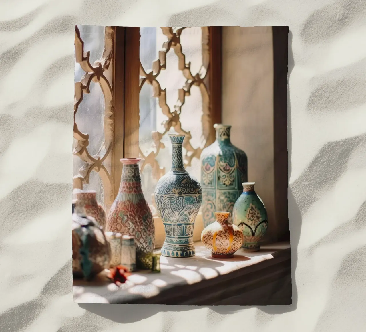 Moroccan Still Life No 8 telo mare da treechild